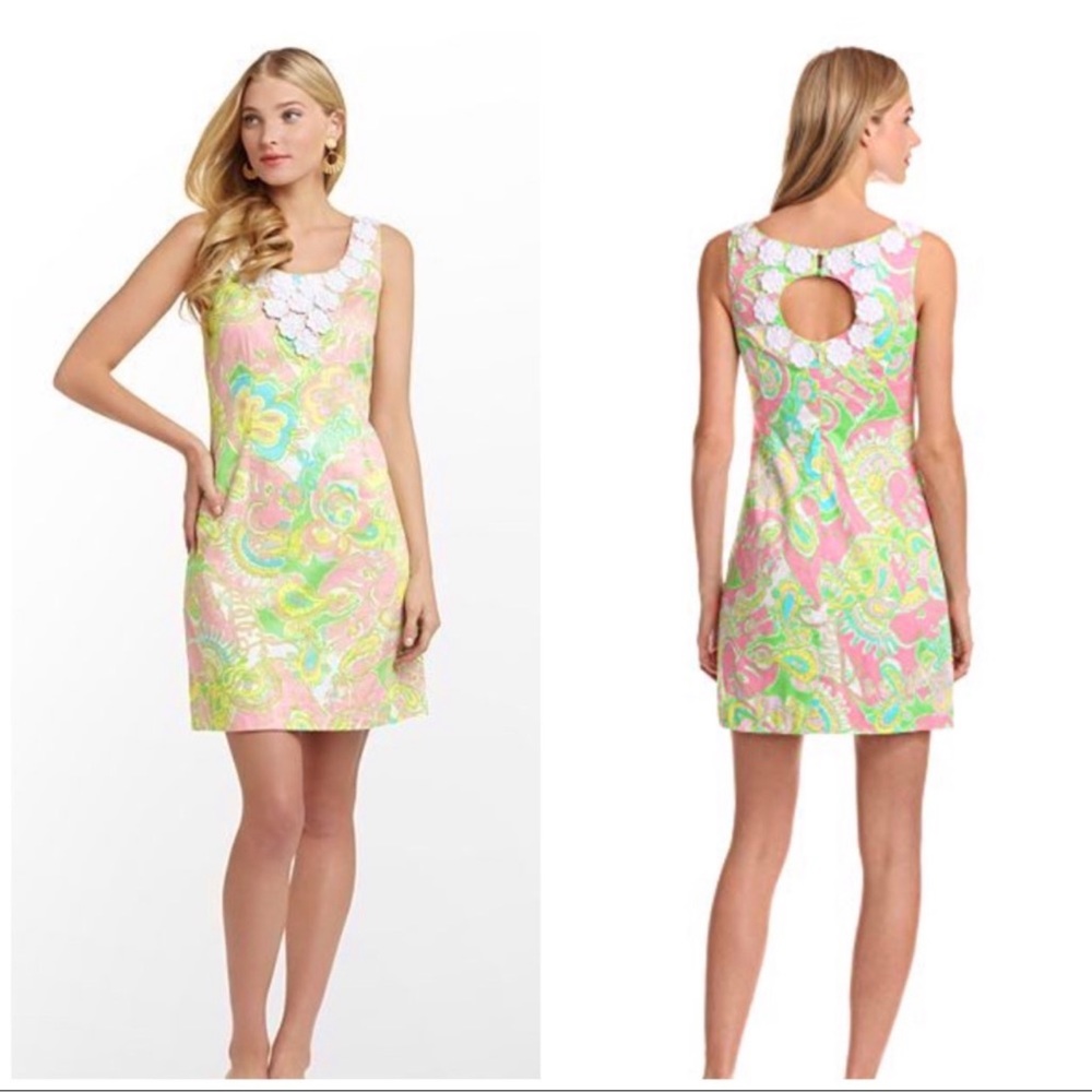 Lilly Pulitzer Nina Shift Dress Size 4
